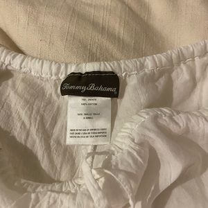 Tommy Bahama- linen white beach pant